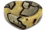 Polished Heart-Shaped Septarian Dish - Madagascar #304721-1